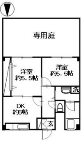 第一チェリーハイツの物件間取画像